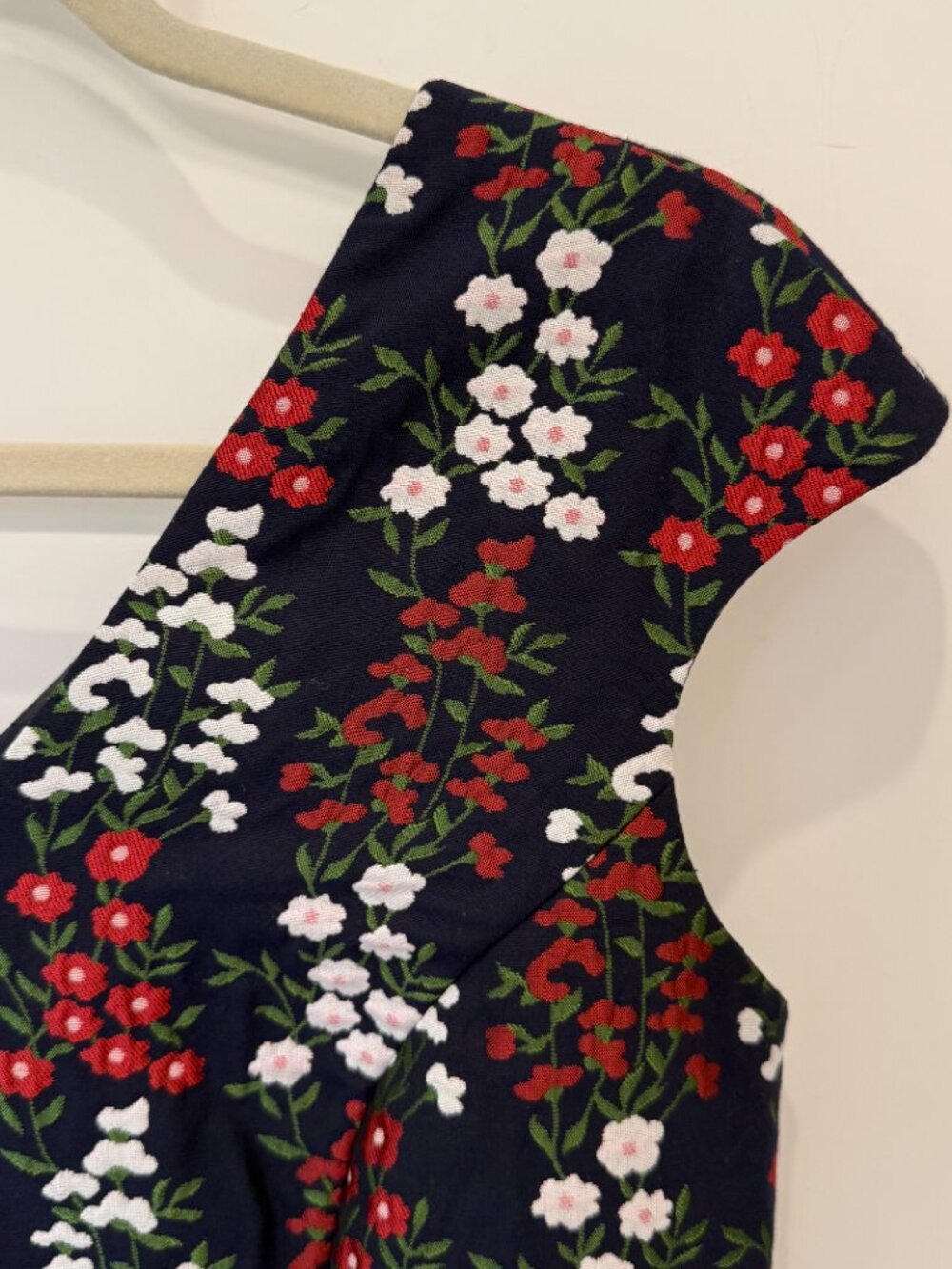 Brooks Brothers Spring Floral Cap Sleeve Dress Size 8 - Picture 5 of 7